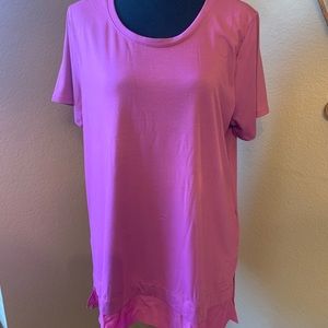 Soft Surroundings size L Willa short sleeve tee NWOT